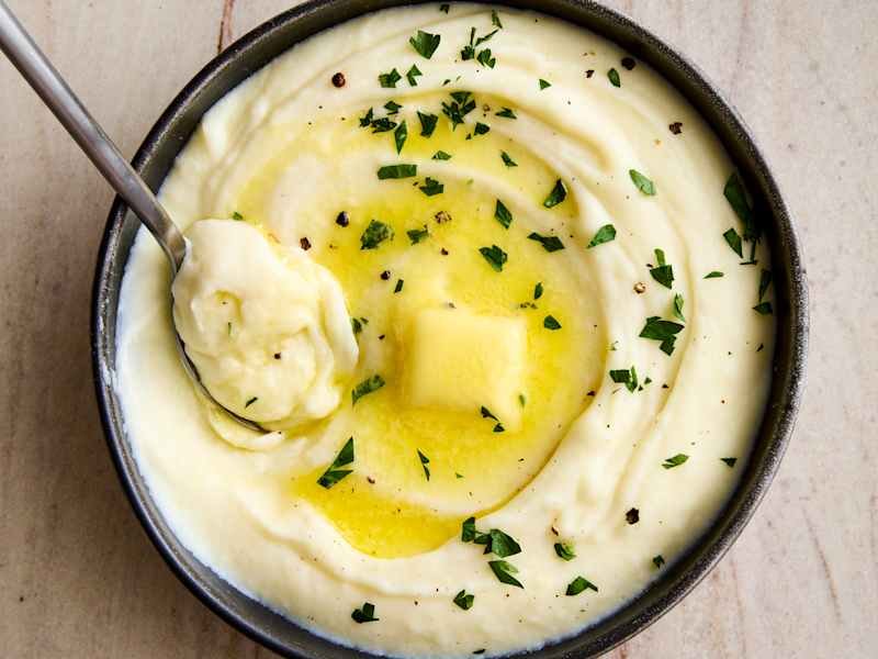 Slow Cooker Mashed Potatoes