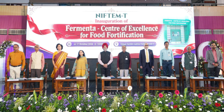 Food Fortification Gets Dedicated Research Centre as Fermenta, NIFTEM T, MoFPI and GAIN Collaborate in Thanjavur Food Fortification Gets Dedicated Research Centre as Fermenta, NIFTEM T, MoFPI and GAIN Collaborate in Thanjavur