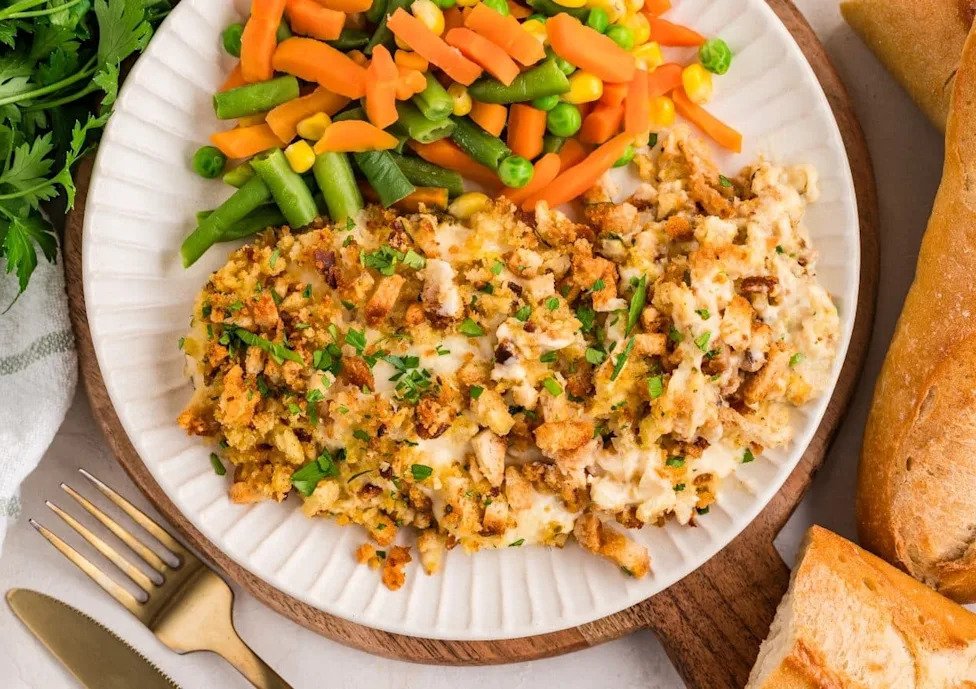 Swiss chicken casserole